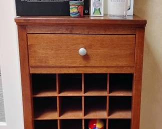 LF170Wooden Wine Rack Cabinet
