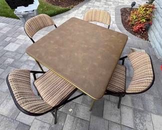 LF103Folding Card Table And Chairs