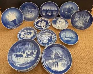 LF136Vintage Royal Copenhagen Collectible Plates