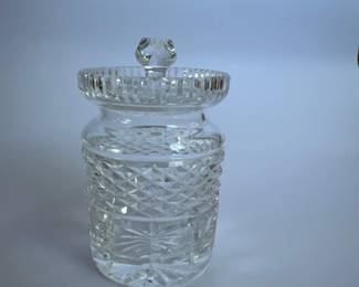 Waterford Crystal Honey Jar with Lid