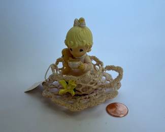 Precious Moments Just My Cup of Tea figurine