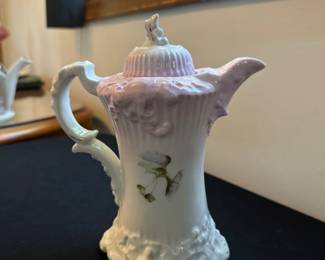 Pink French Chocolate Pot