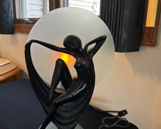 Art Deco Graceful Dancer Lady