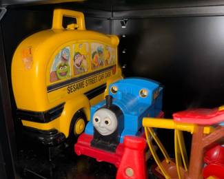 1982 Sesame Street Car Case by Hasbro