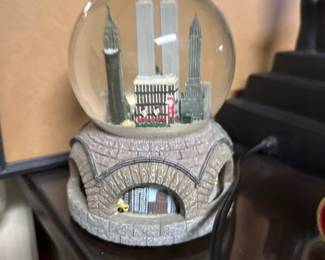 Macy's Twin Towers Snow Globe