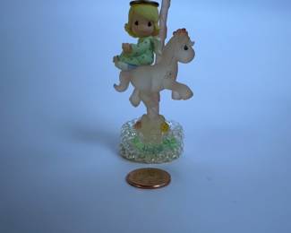 Precious Moments The Voice of Spring Carousel Horse - 2000