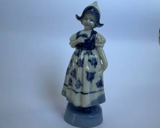 Vintage Porcelain Dutch Girl Figurine