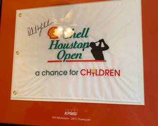 Signed by Phil Michelson