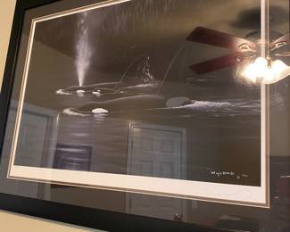 Orca Evening by Robert Wyland Lithograph 2/200