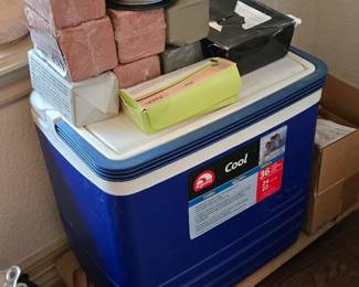 Ice Chest -'Clay for making Pottery