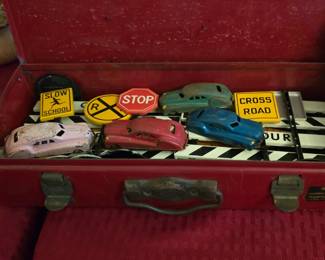 Antique Toy Cars - Track