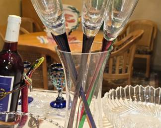 Champagne Toast Glasses