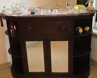 Antique Mahogany Drop Front Desk