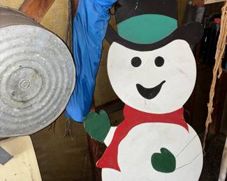 Snowman Christmas Yard Decorations