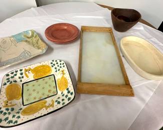 Serve ware Decorative Platters Lot