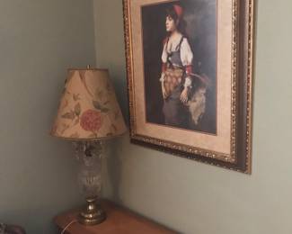 Art and lamp