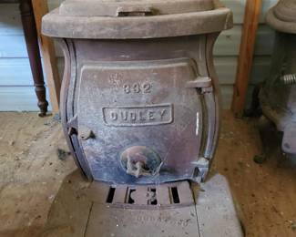 One of the 3 castiron wood stoves available
