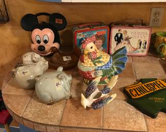 Vintage lunch boxes