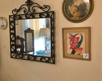 More mirrors and art
