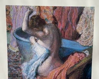 Degas- Seated Bather- - Approx. 10 x 13