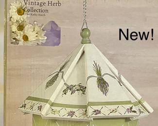 Kathy Hatch Herb Birdhouse 12"
