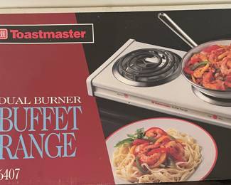 Dual Burner Buffet Range Toastmaster