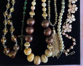 Vintage Beaded Necklaces -Bracelet