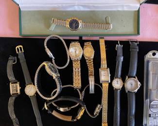 Various Watches- Need batteries plus one Band