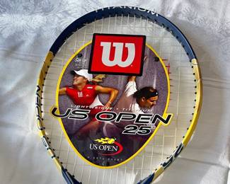 Tennis Racket-Wilton US Open Light Weight 25" 9-12 yrs