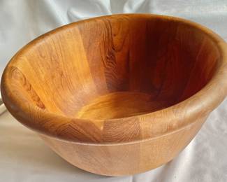Wooden Bowl - 12" W- 6 "D - by Cellar