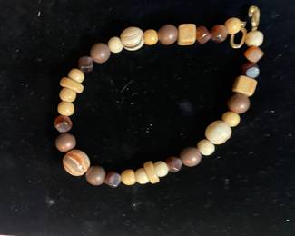 Wood Beaded Choker