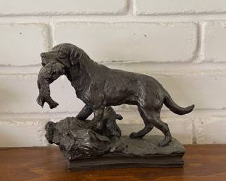 The Labrador Retriever(Geoffrey Tiney) Cast Stone- Classic Hunter's Best Friend.. 5" X 7" X 2".