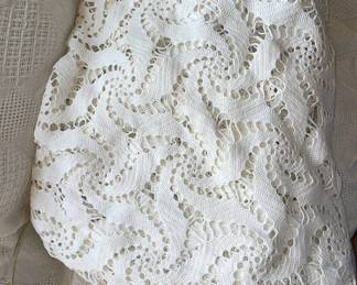 Crocheted Tablecloth -Dining Room Table Size