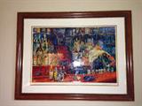 Leroy Neiman Signed Artist Proof Lithograph
"Irish American Bar Scene"