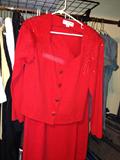 Vintage St. John Red Suit