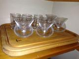 Caviar Crystal Serving Dishes