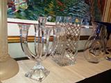 German Crystal 5 Arm Candleholder
Baccarat Tall Vase