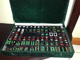Jade Stone Mahjong Set