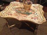 Hand Painted Tray Table from ABC NY.