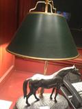 Bronze Horse Lamp from Argentina