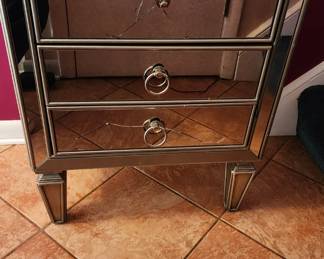 Glass Night Stand