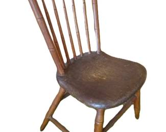 CHILD'S SIZE EARLY 19TH CENTURY CHAIR