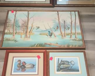 Signed and Numbered Art