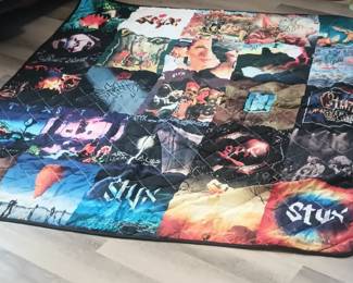 Styx Collectors Concert Throw Blanket