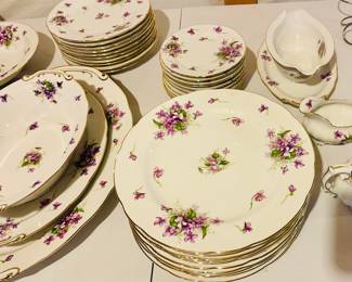 Rossetti Spring Violets Pattern