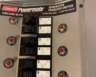 Generator Transfer Switch