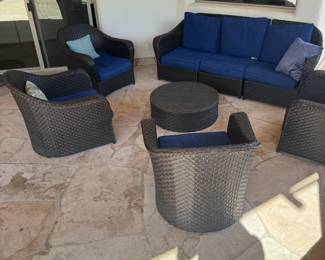 Wicker Patio Furnishings