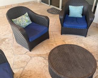 Wicker Side Chairs