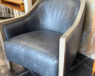 Arhaus Leather Chair