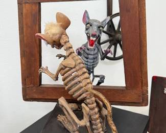 Assemblage art by Eva Kolosvary-Stupler